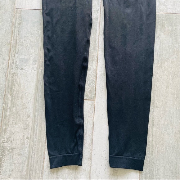 Heattech x WalkPOP Black Elastic Classic Sport Leggings Tights Pantyhose 1X - Picture 7 of 17